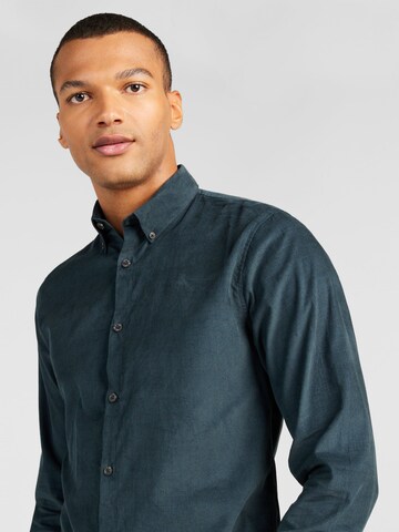 Coupe regular Chemise Lindbergh en vert