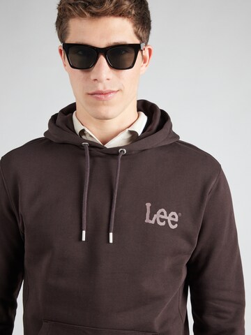 Lee Majica 'WOBBLY' | rjava barva
