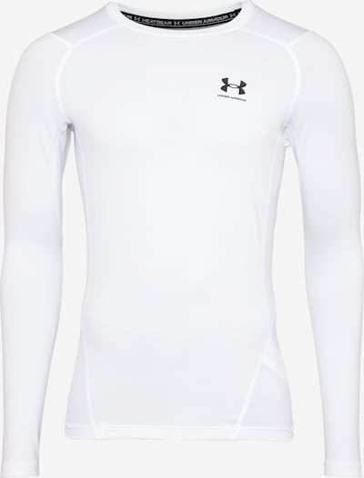 UNDER ARMOUR Functioneel shirt in de kleur Zwart / Wit, Productweergave