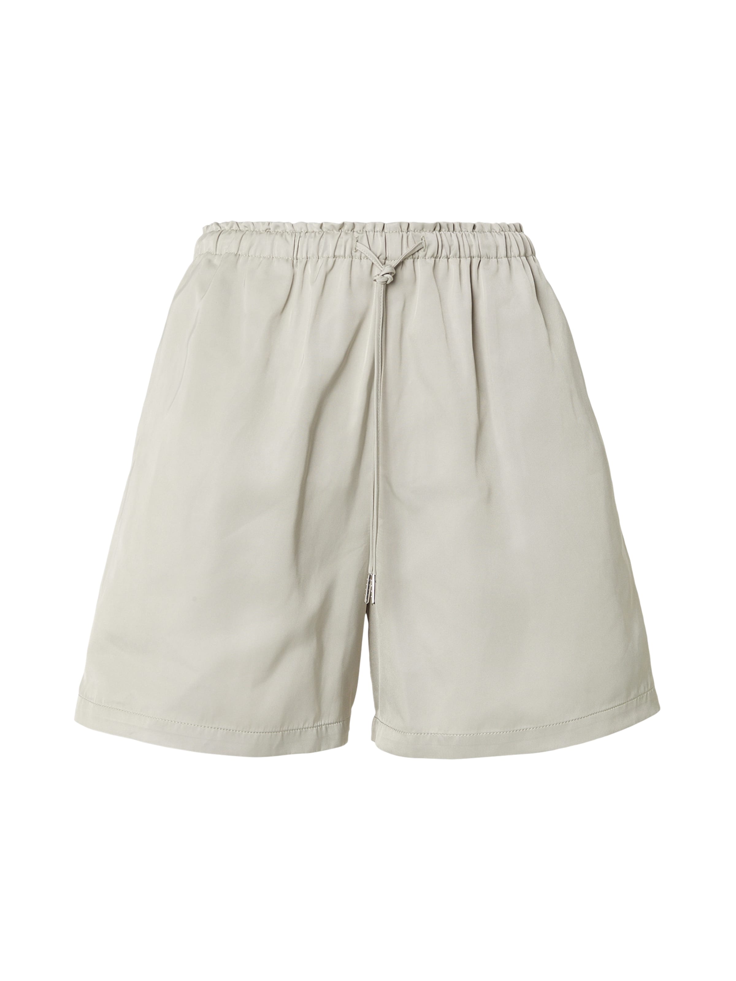 EDITED Loosefit Broek 'Yoko' in Beige: voorkant