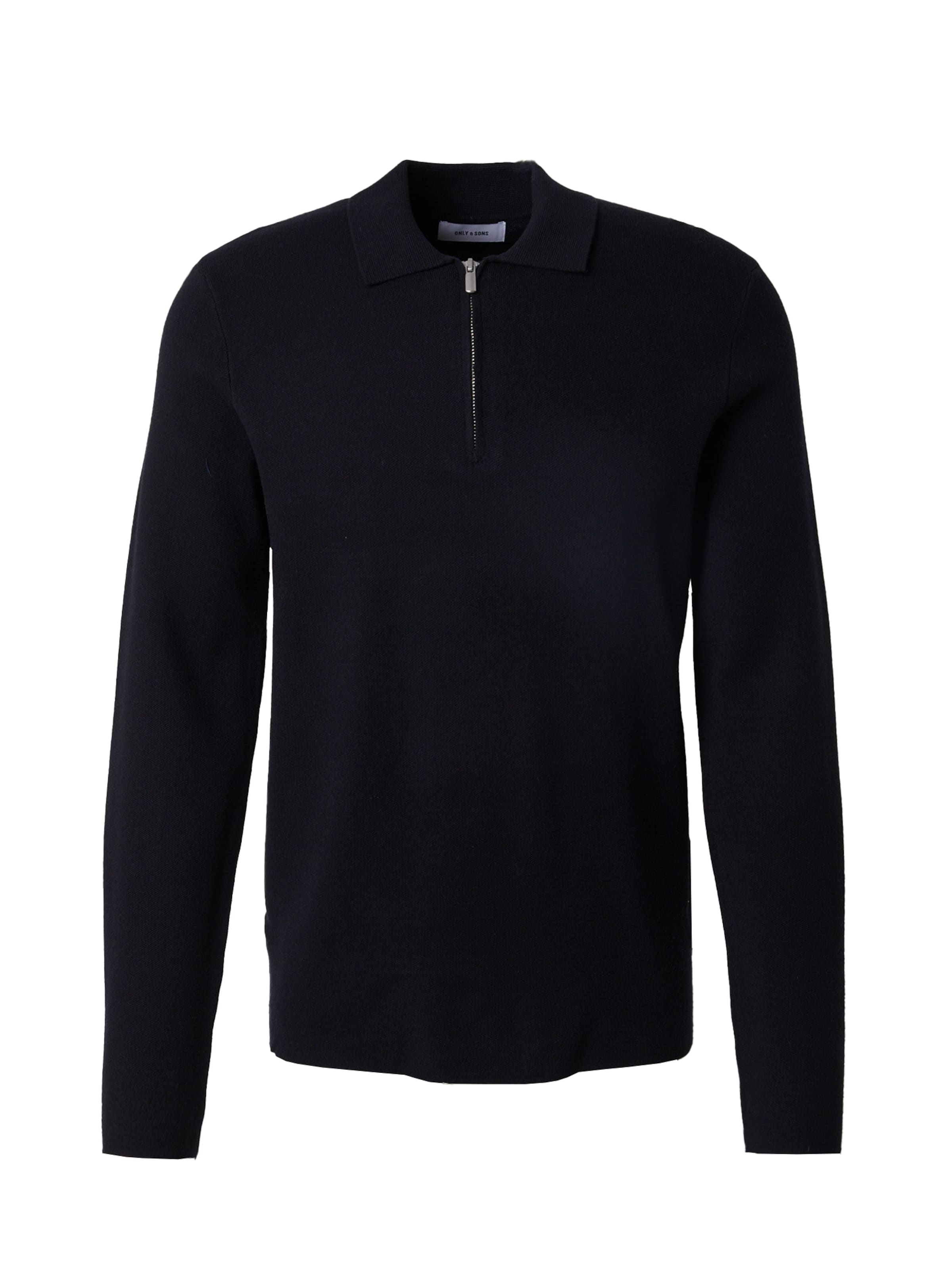 Only & Sons Свитер 'ONSCooper' в Черный: спереди