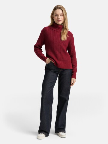 TOM TAILOR Pullover in Rot