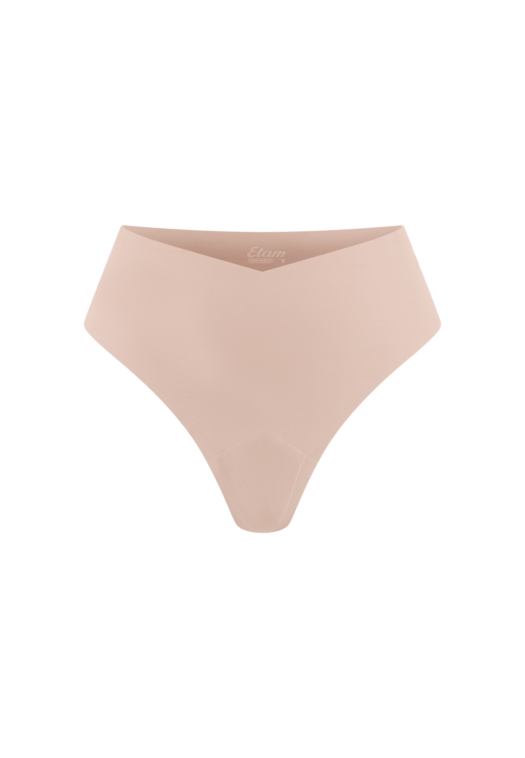 ETAM String 'PURE PERFECT' in Beige: Vorderseite