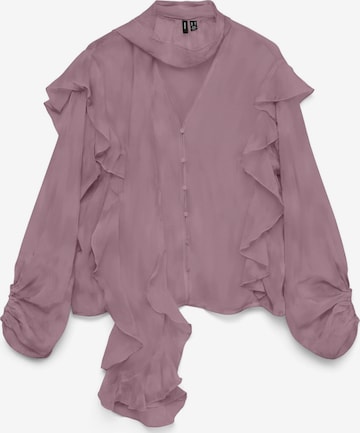 T-shirt VERO MODA en violet : devant