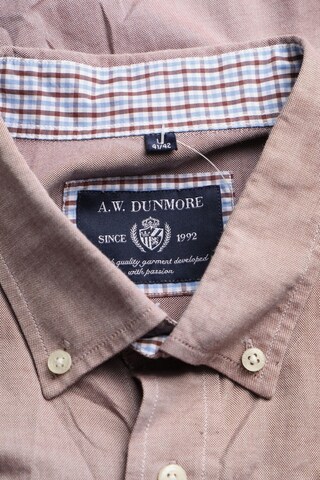 A.W.Dunmore Button Up Shirt in L in Brown