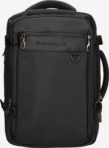Zaino di B. Cavalli in nero: frontale