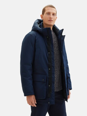 TOM TAILOR Tussenparka in Blauw