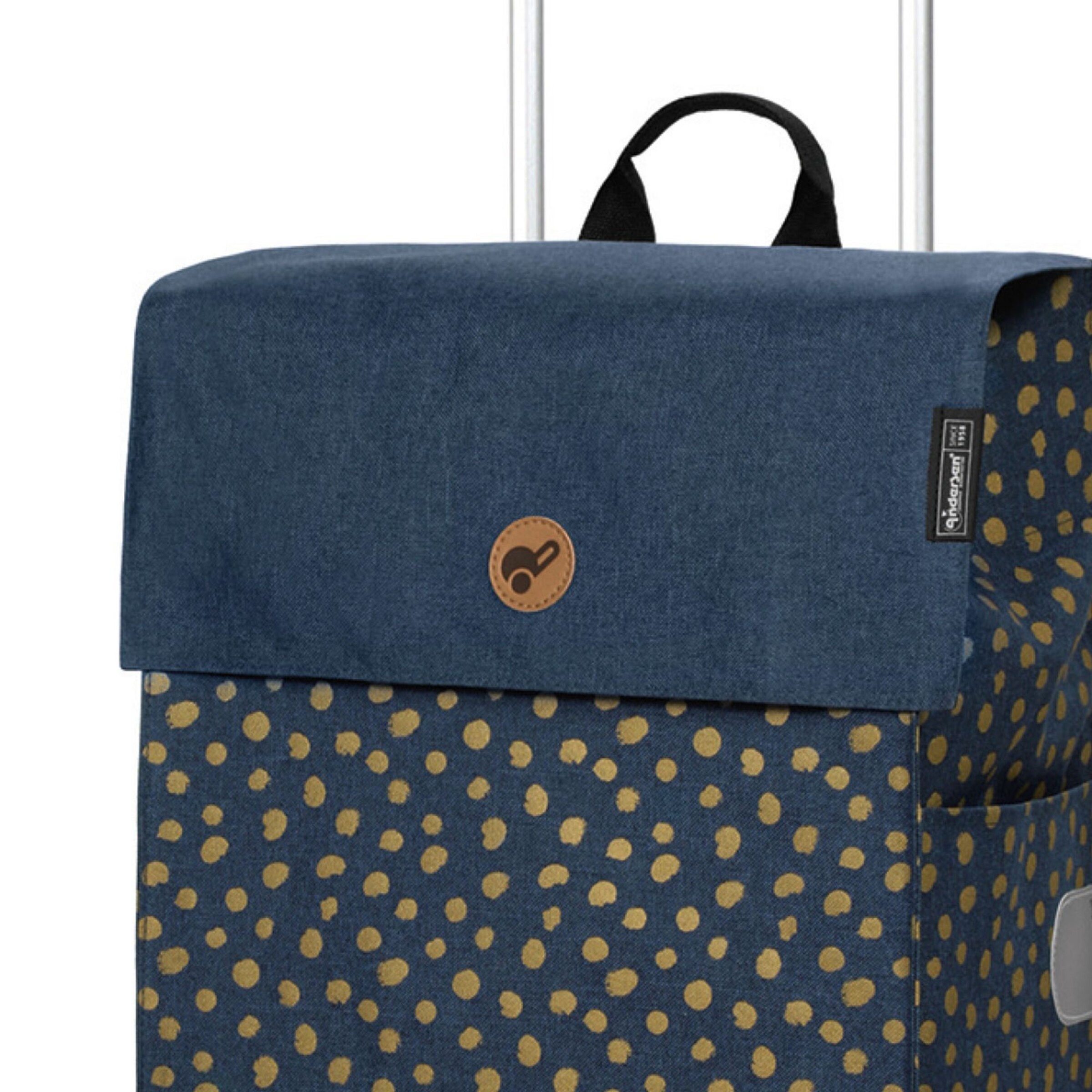 Valisette ' Fita ' Andersen Shopper en bleu