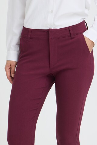 Coupe slim Pantalon chino 'BYDixi' b.young en rouge