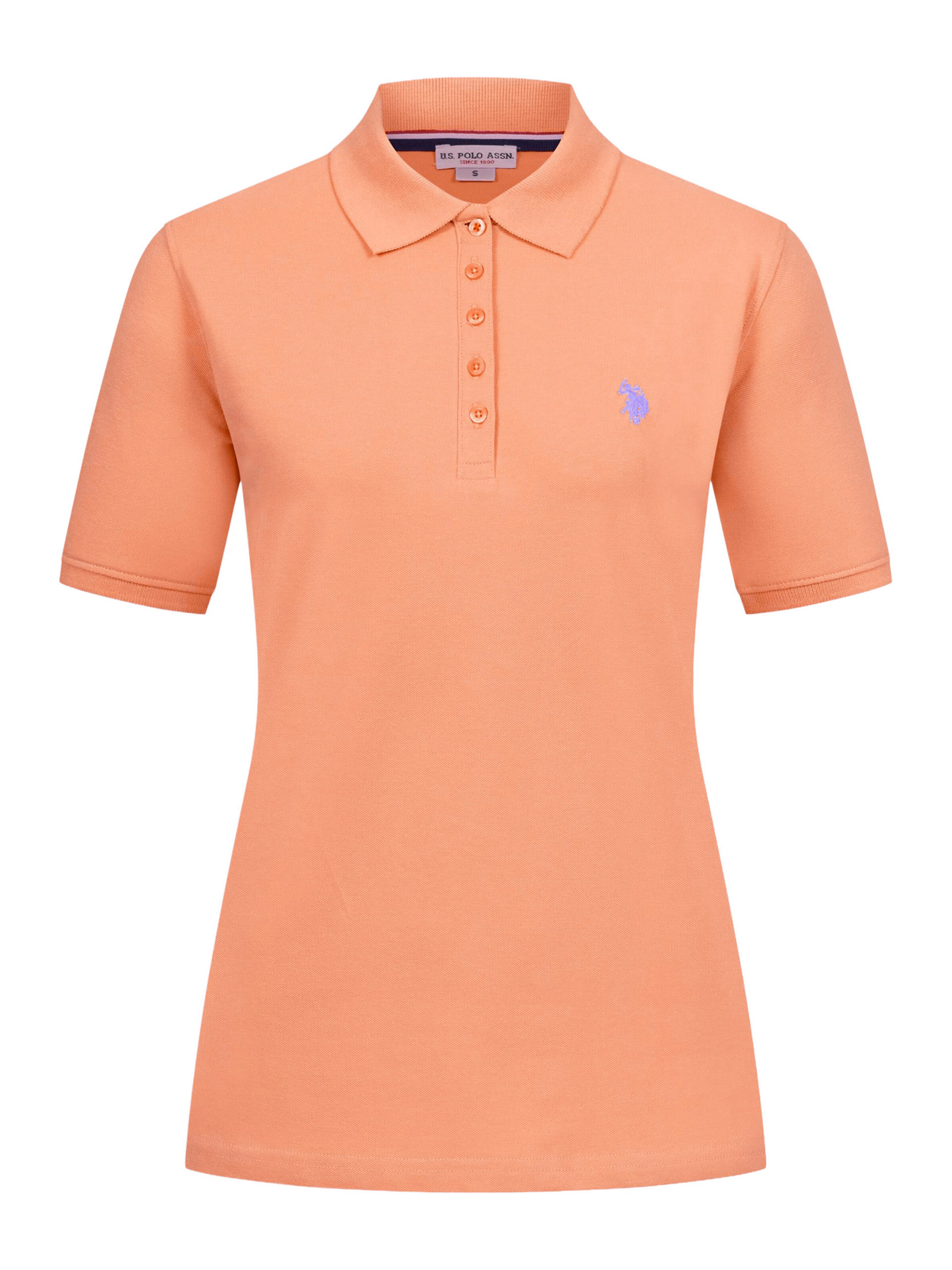 U.S. POLO ASSN. Shirt in Orange: front