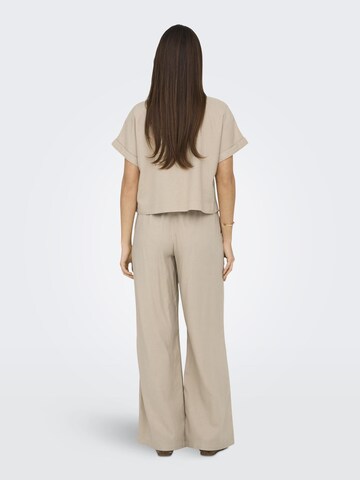 Camicia da donna 'ONLCaro' di ONLY in beige