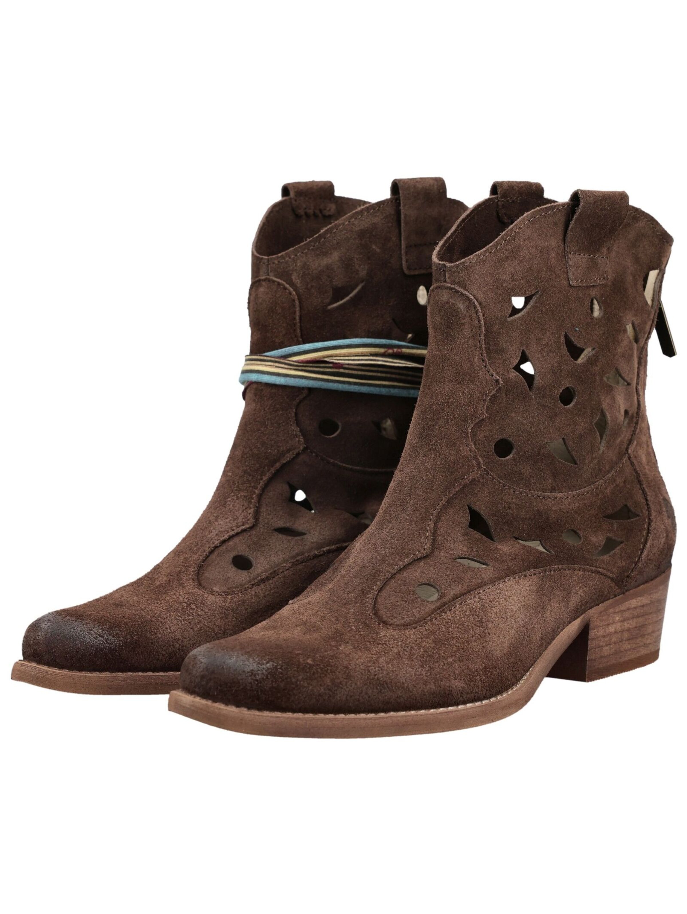 FELMINI Cowboystiefel in Braun