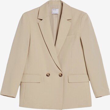 Blazer di Bershka in beige: frontale