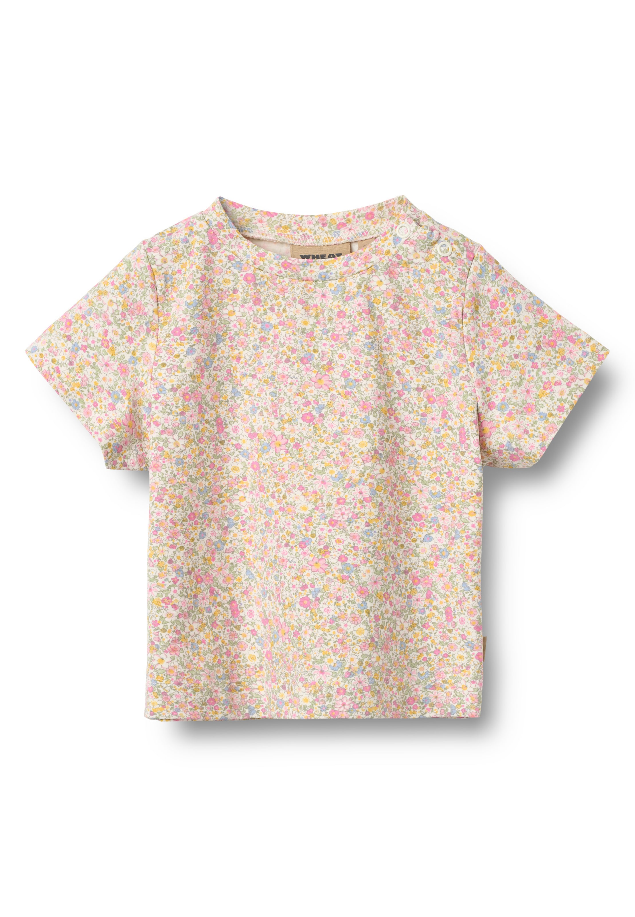 T-Shirt 'Manna' WHEAT en jaune : devant