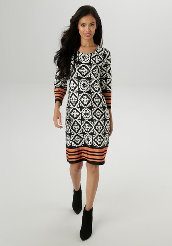 Aniston SELECTED Kleid in Schwarz