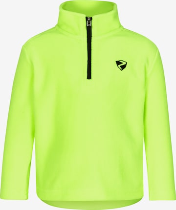 ZIENER Athletic Sweater 'JONKI' in Green: front