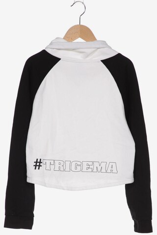 Trigema Sweatshirt & Zip-Up Hoodie in S in White