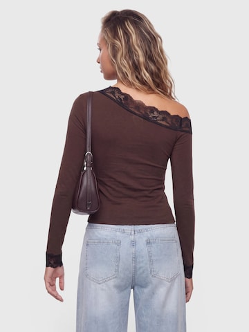 T-shirt 'Kirsten' studioselect en marron