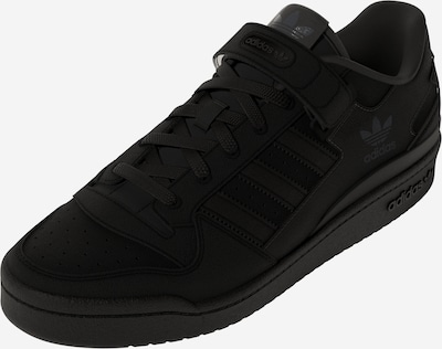 ADIDAS ORIGINALS Baskets basses 'Forum' en noir, Vue avec produit