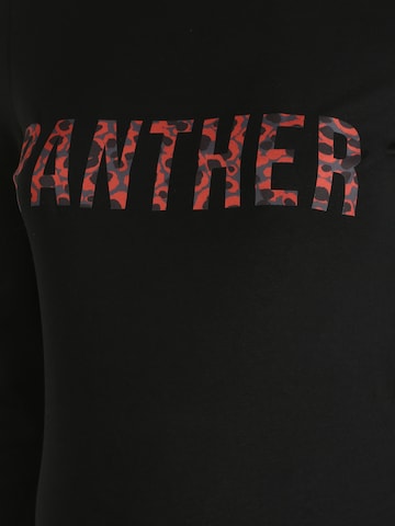 Supermom Shirt 'Panther' in Schwarz