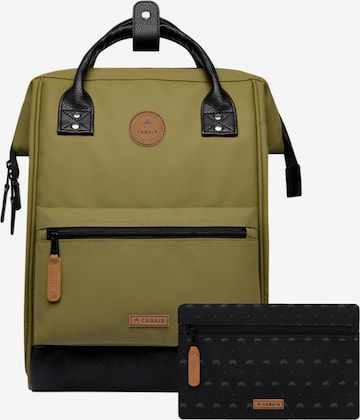 Cabaia Backpack 'Adventurer' in Green: front