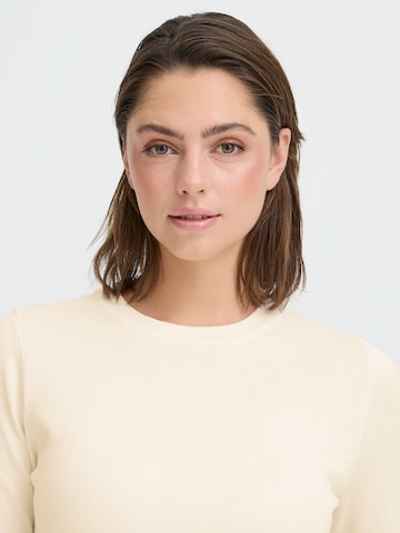 ICHI Sweater 'IHLULS' in Beige