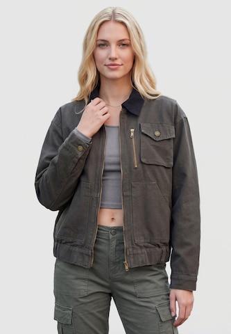 MYMO - Chaqueta de entretiempo en gris: frente