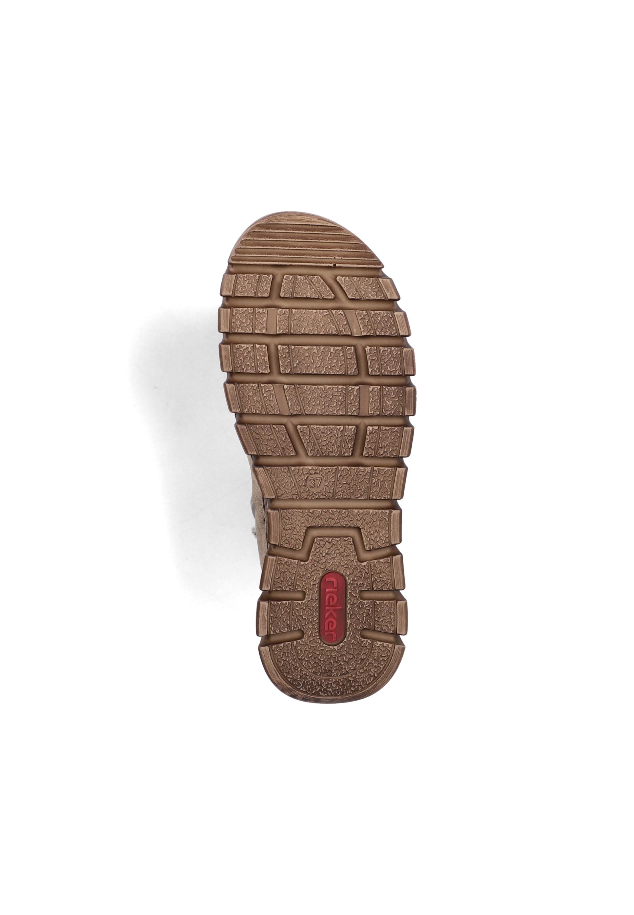 Bottines à lacets Rieker en beige