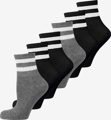 Nur Der Sportsocken ' Short Track ' in Grau: predná strana