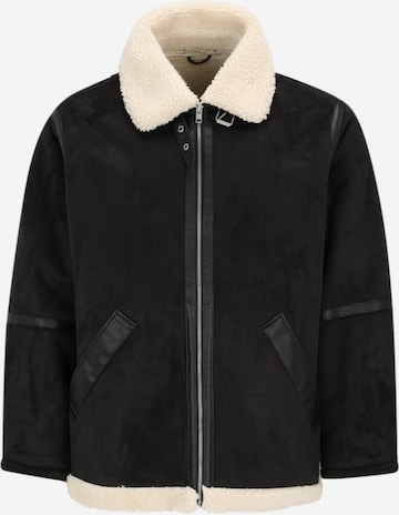 Jack & Jones Plus Демисезонная куртка 'JJCOLE' в Черный: спереди