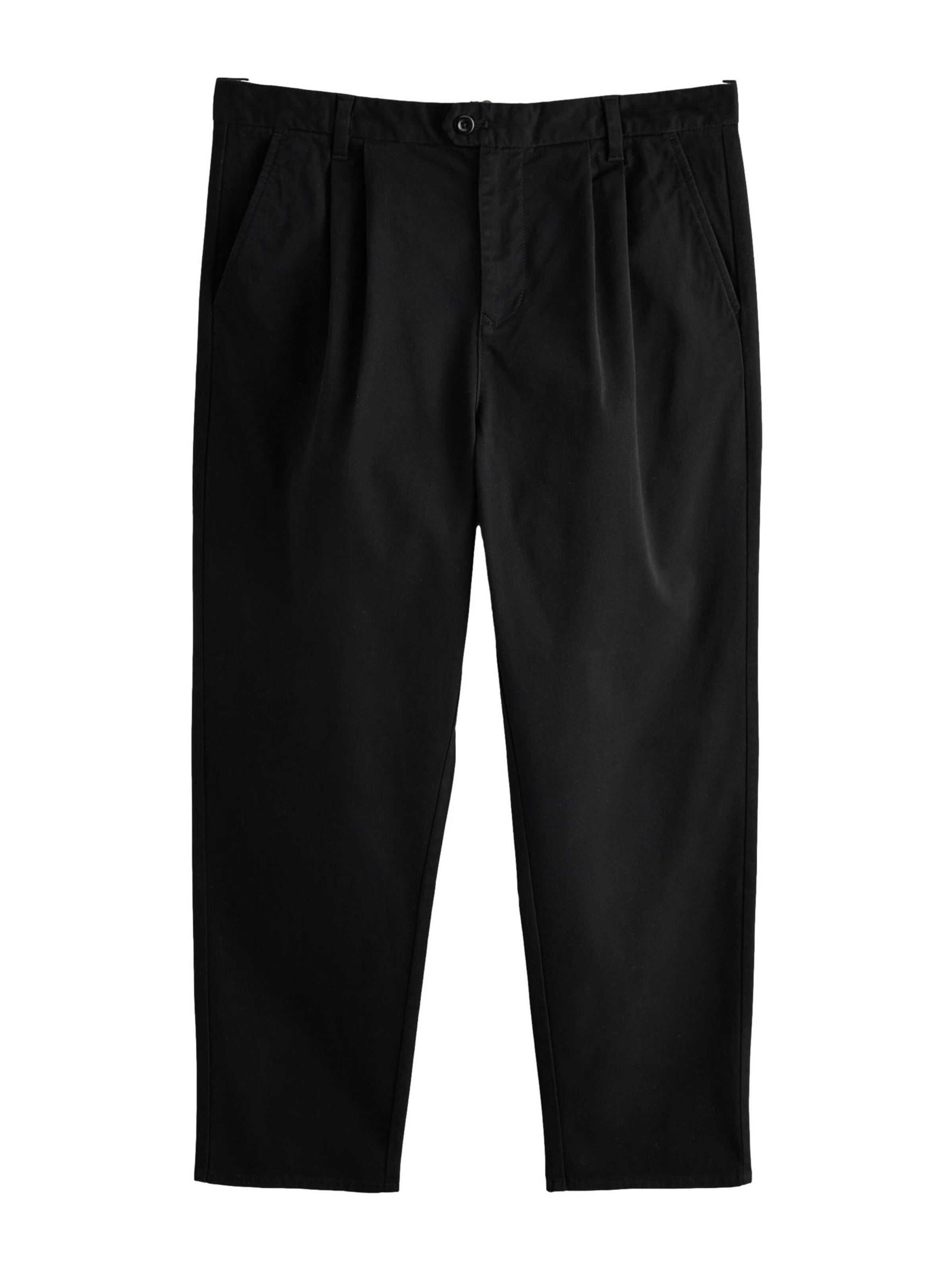 Next Štandardný strih Nohavice - Čierna: predná strana