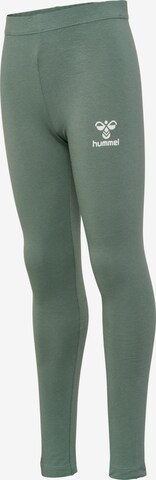 Hummel Skinny Sportbroek 'Onze' in Groen