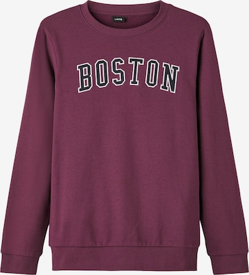 NAME IT Sweatshirt i rød: forside