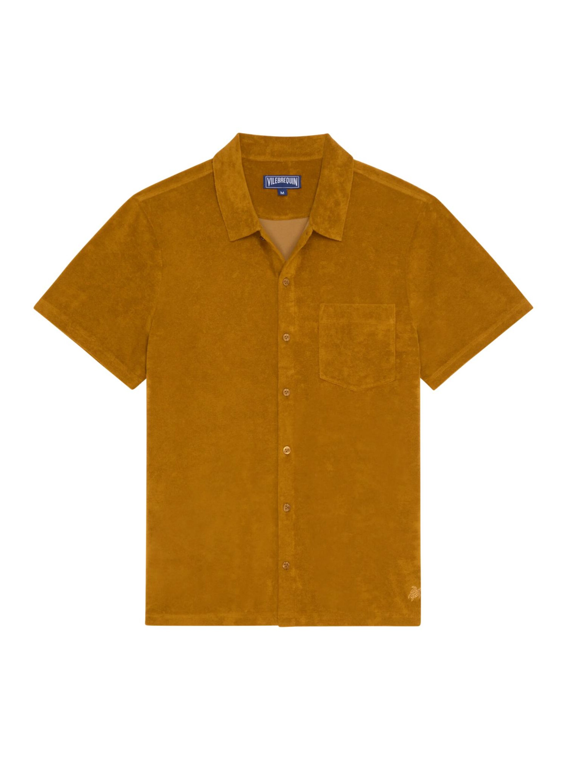 Regular fit Camicia di Vilebrequin in marrone: frontale