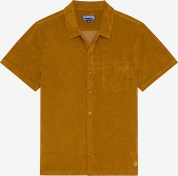 Vilebrequin Regular Fit Hemd in Braun: Vorderseite