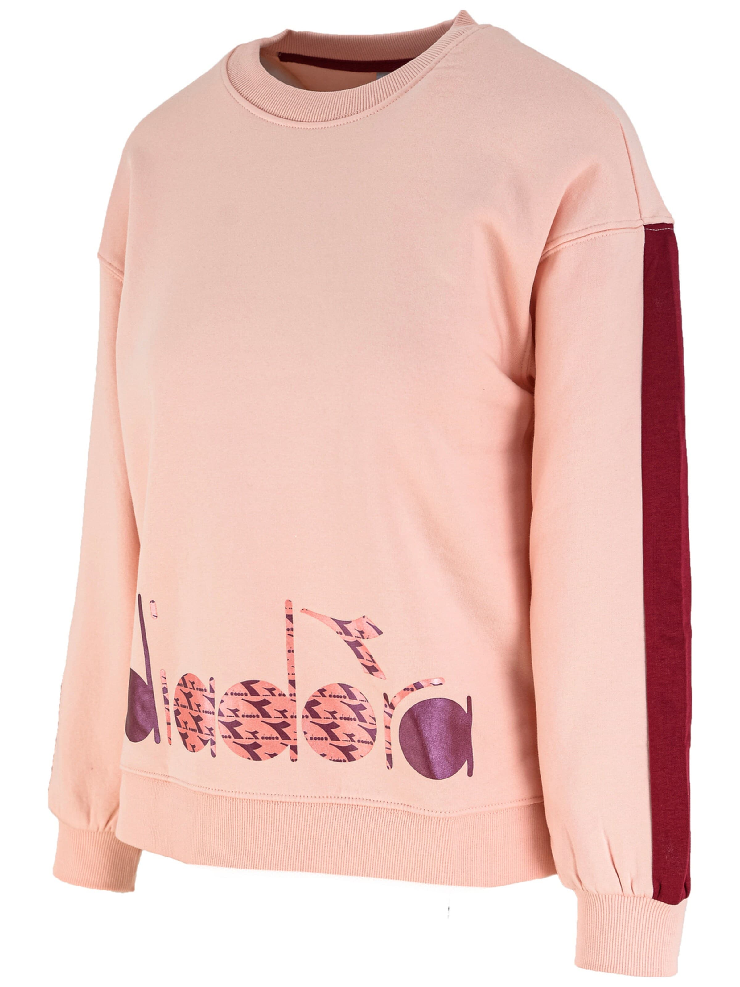 Diadora Bluse 'Diadora Crew Twinkle'‌‌‌‌‌‌‌‌ in Pink