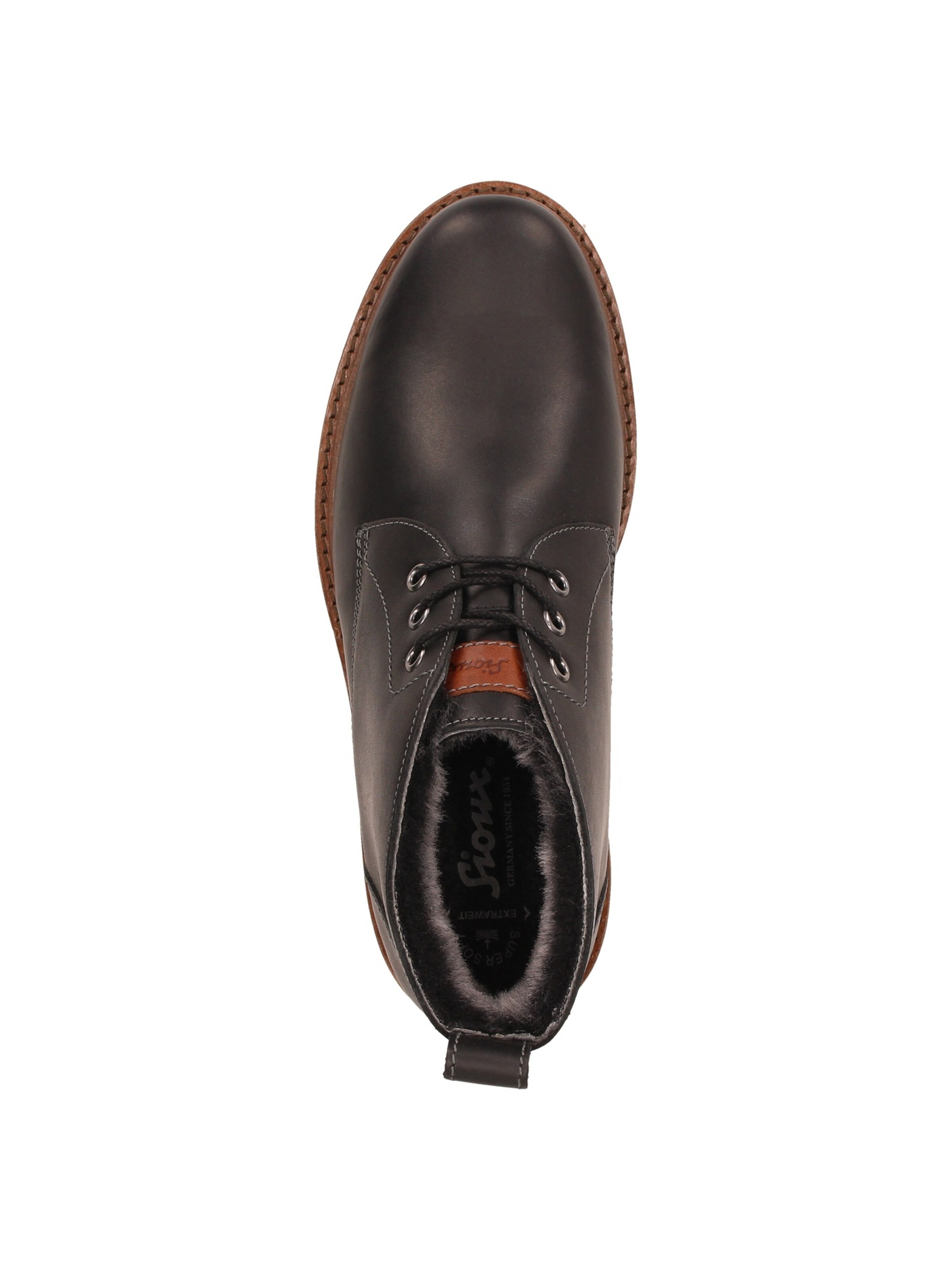 Chukka Boots 'Adalrik' SIOUX en noir
