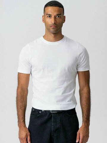 TEESHOPPEN Regular fit Overhemd ' Muscle T ' in Wit: voorkant