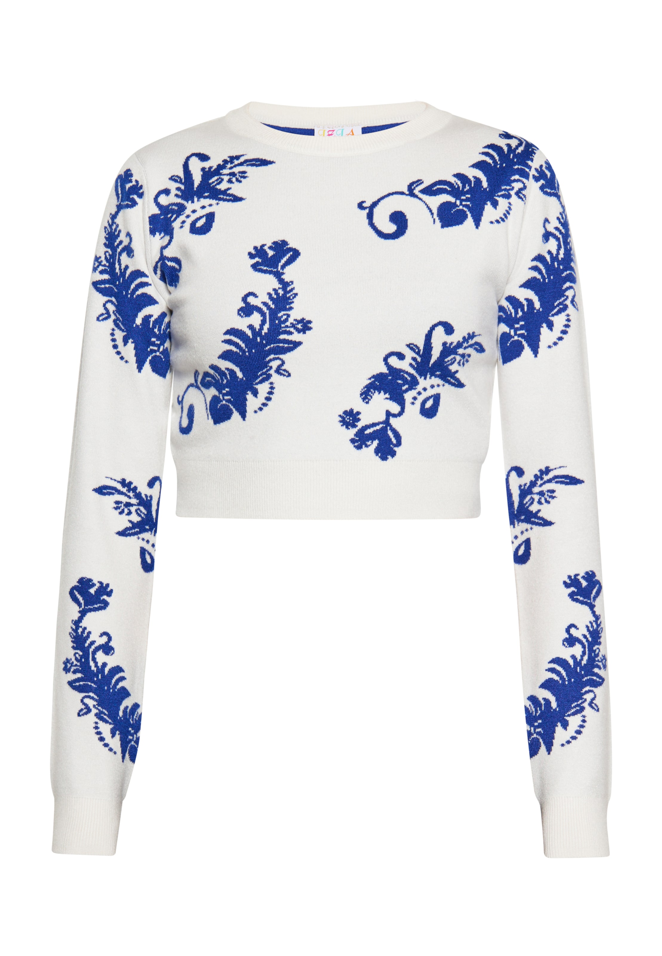 IZIA Trui in Wit: voorkant