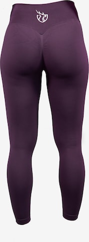 Strammer Max Performance Leggings 'Scrunch' in Purple: front