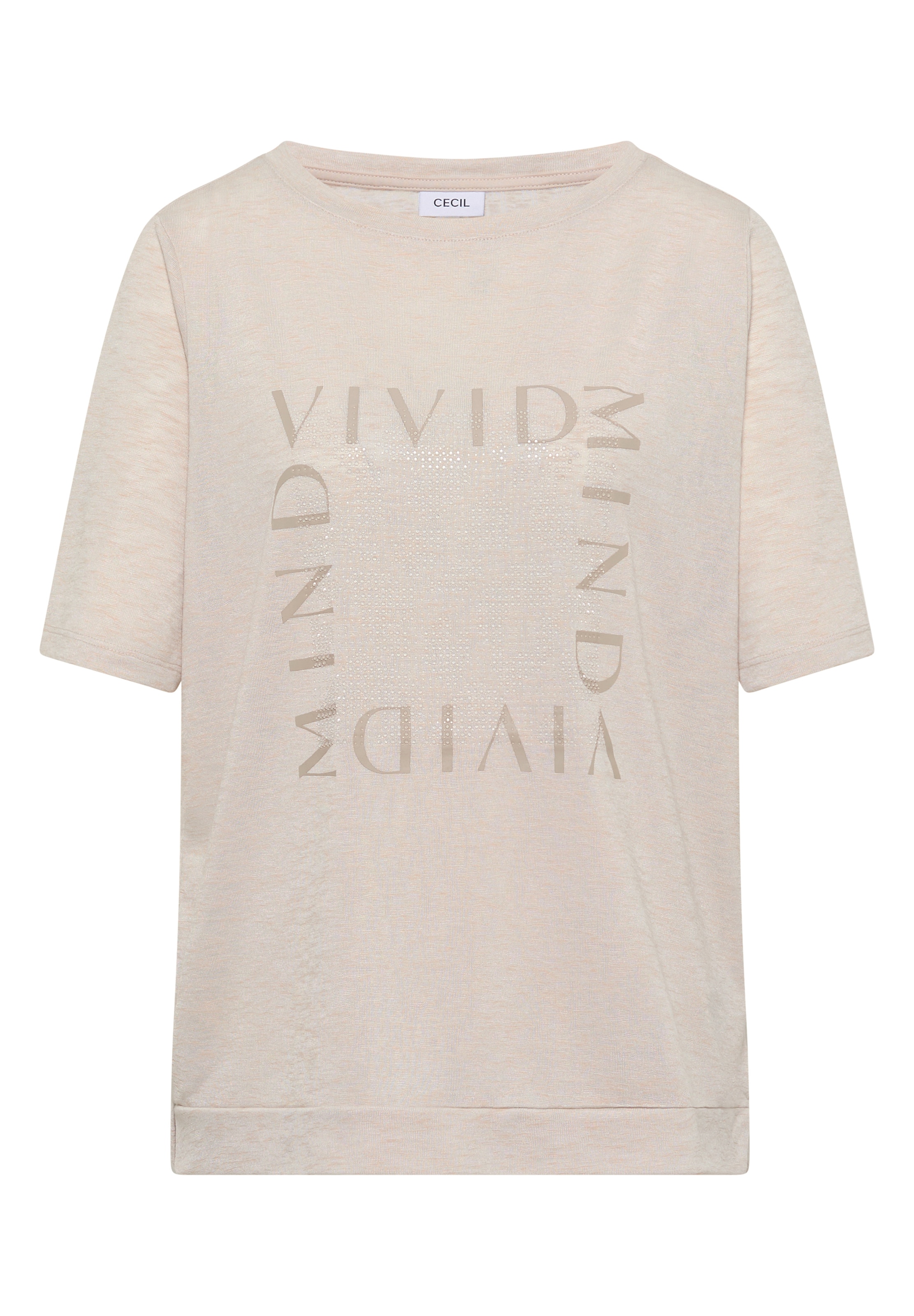 CECIL Shirt in Beige: Vorderseite