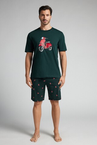INTIMISSIMI Short Pajamas in Green: front