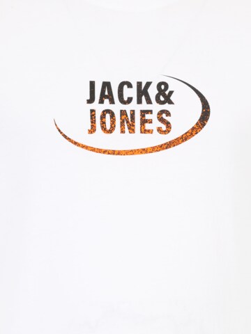 Jack & Jones Plus Shirt 'GRADIENT' in White