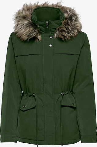 ONLY Winter Parka 'Starline' in Green: front
