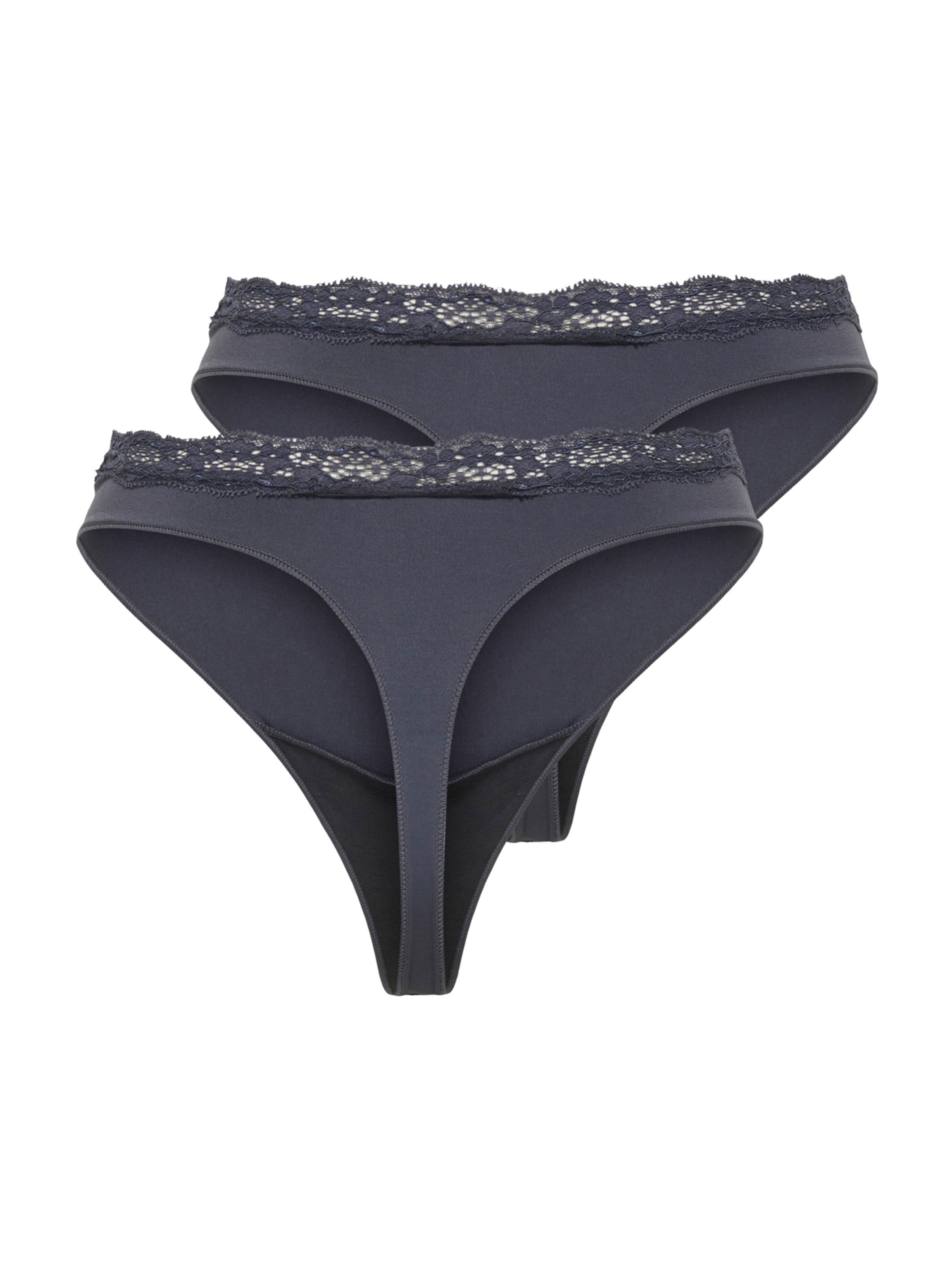 ONLY - Tanga 'ONLVICKY' en gris