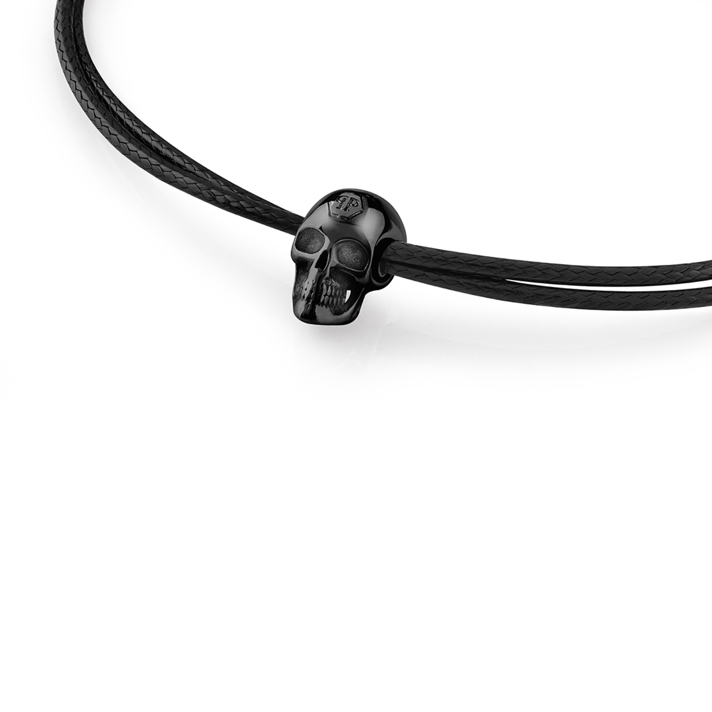 Philipp Plein Jewellery Bracelet 'Linked' in Schwarz