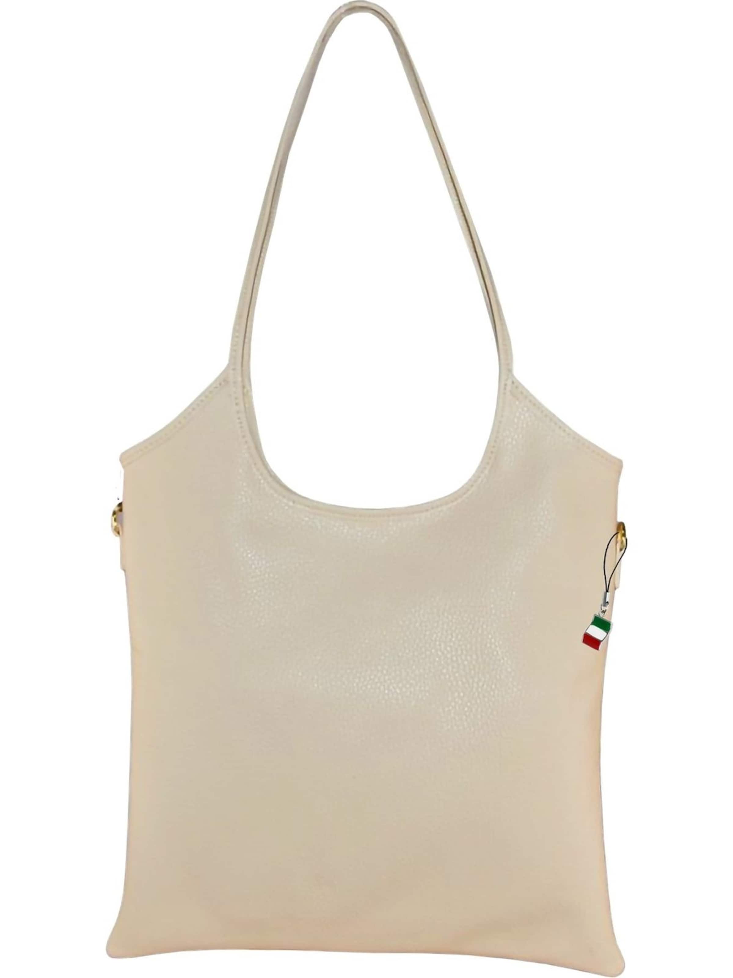 Sac à bandoulière Florence en beige : devant