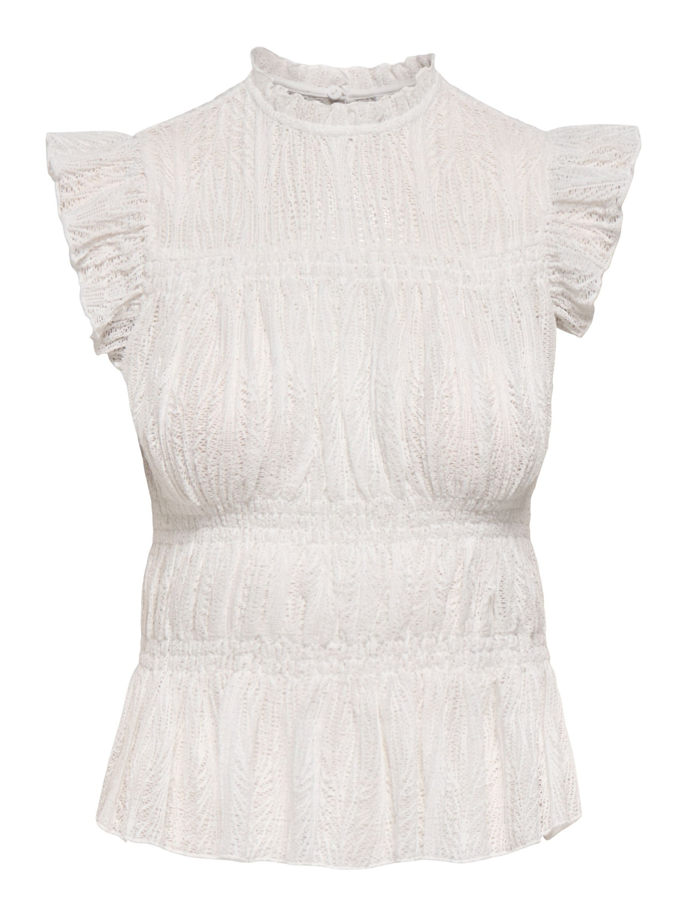 ONLY Bluse 'ONLShaila' in Weiß: Vorderseite