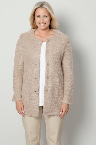 Ulla Popken Blazer in Beige: front