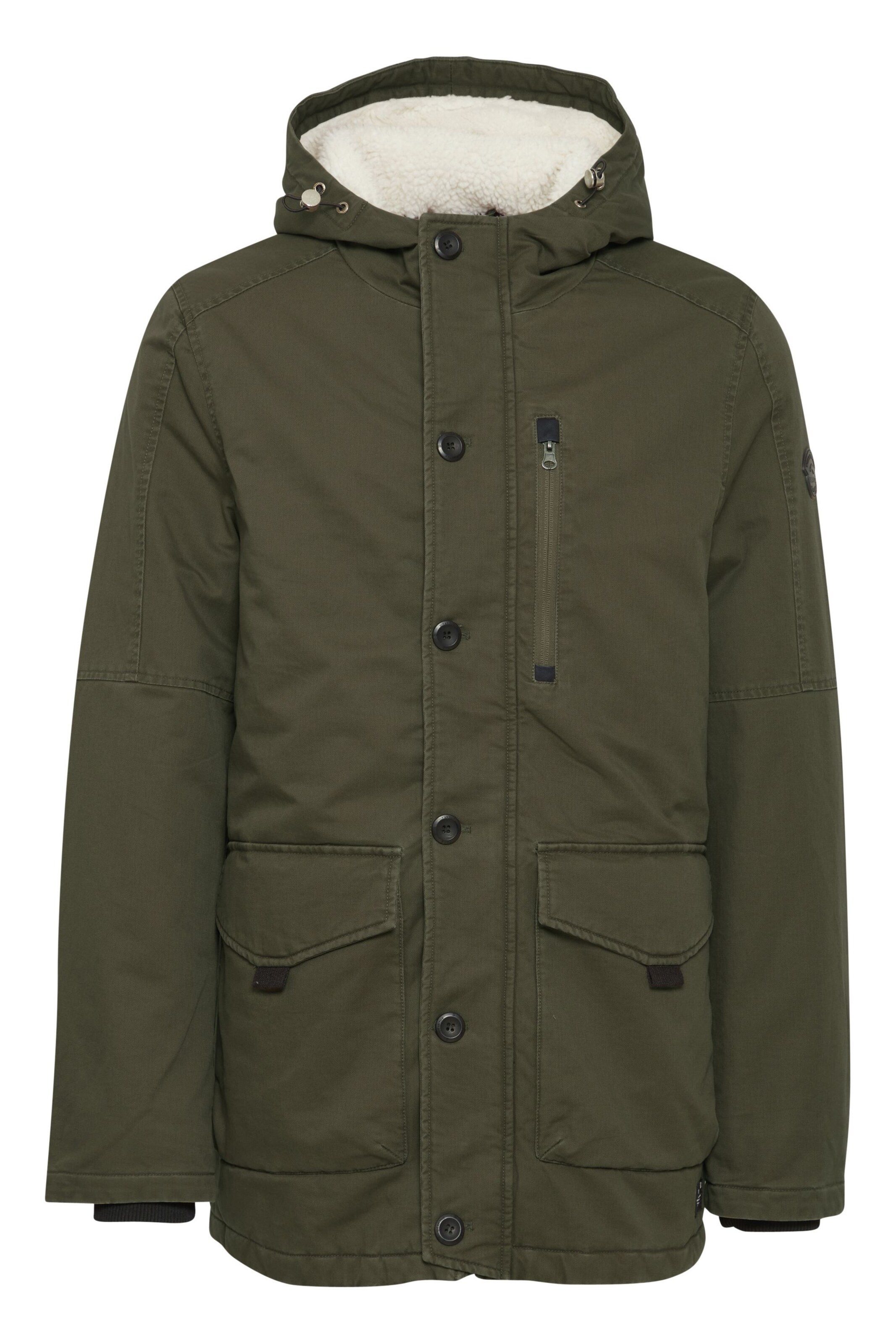 Giacca invernale 'Hempe ' di INDICODE JEANS in verde: frontale